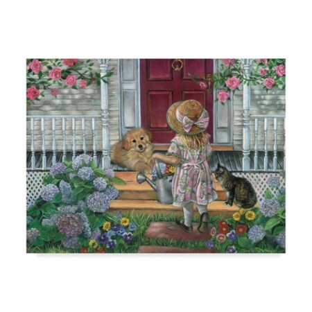 Trademark Fine Art Tricia Reilly-Matthews 'Home Sweet Home' Canvas Art, 35x47 ALI33955-C3547GG